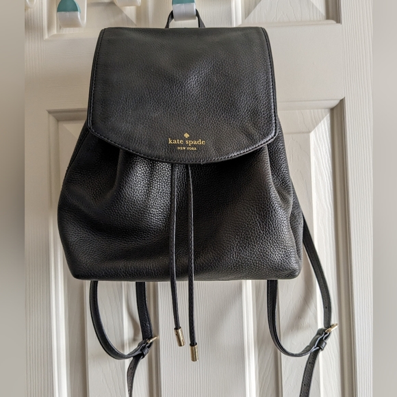 Bags Kate Spade Leather Backpack Poshmark